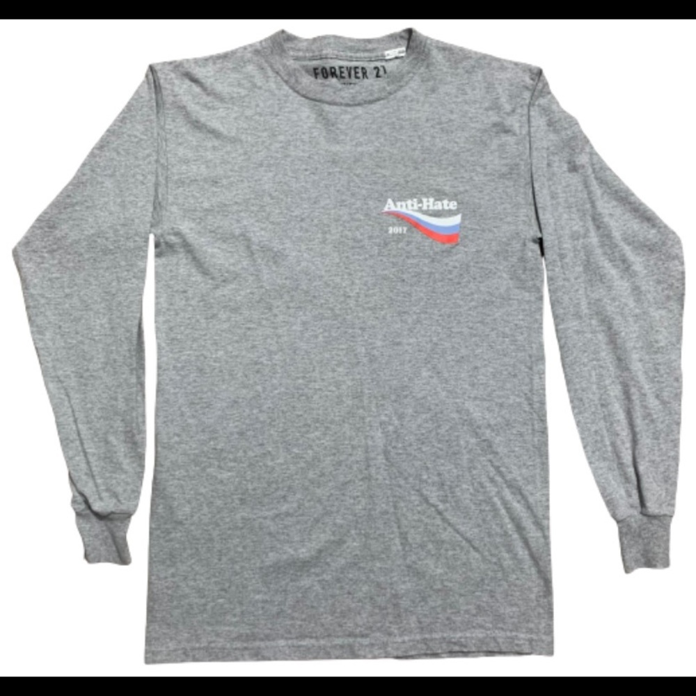 “Anti-Hate 2017” Forever 21 Men’s Long Sleeve